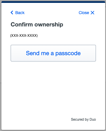 Confirm Device Confirm Device
